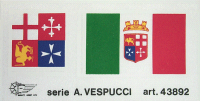 MM43892 Bandiere Amerigo Vespucci - 1 pezzo