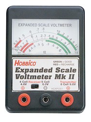 Hobbico Expanded Scale Voltmeter MKII HCAP0351